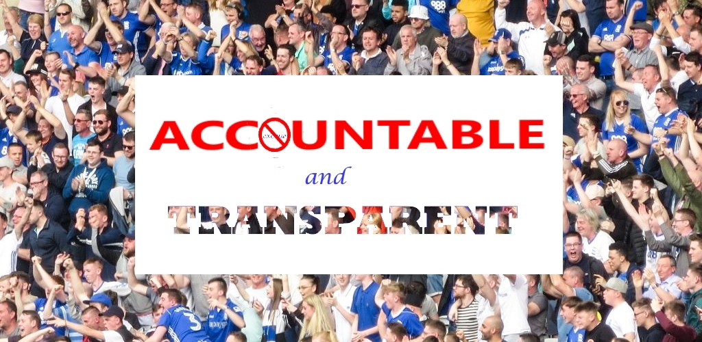 Accountable and transparent